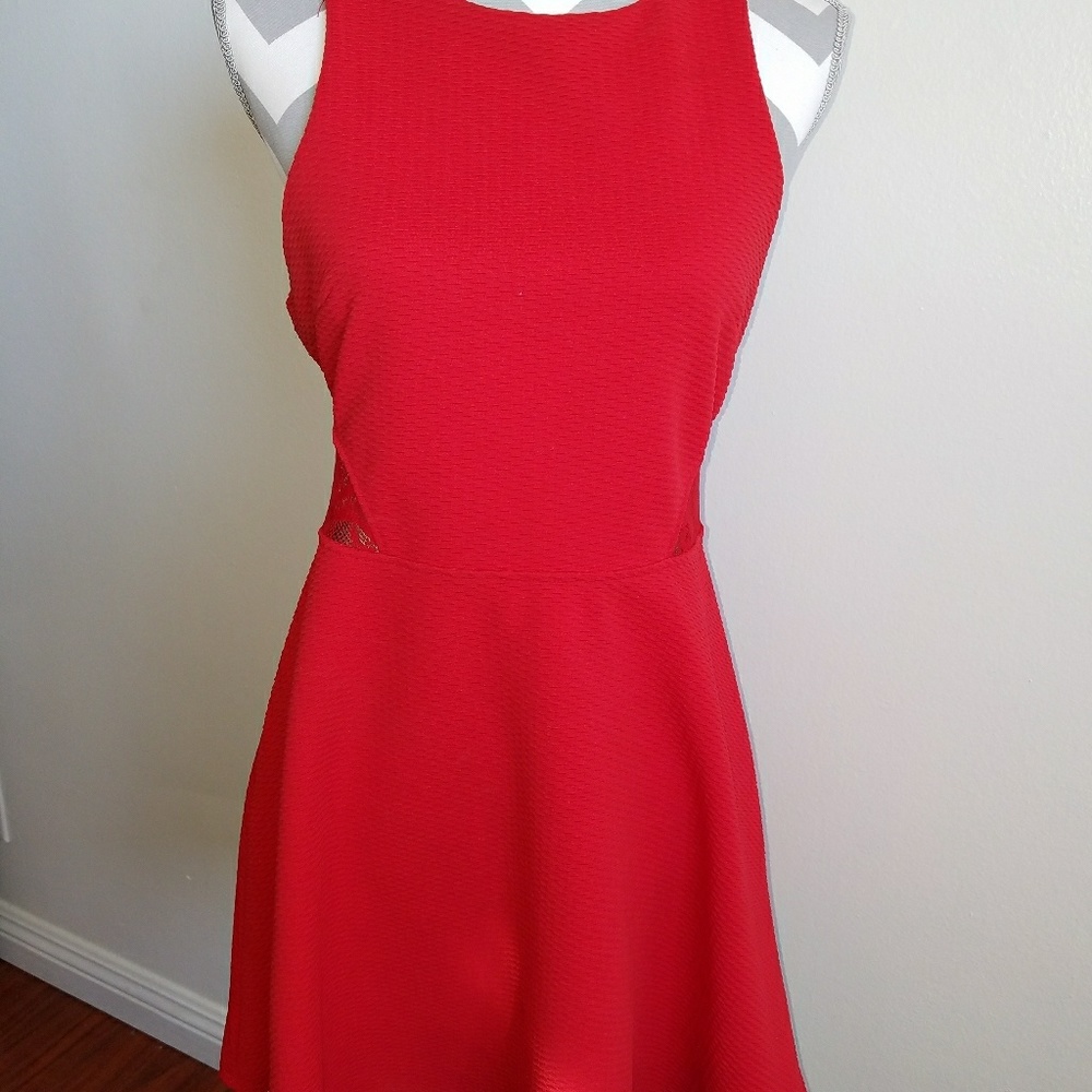 Red dress
